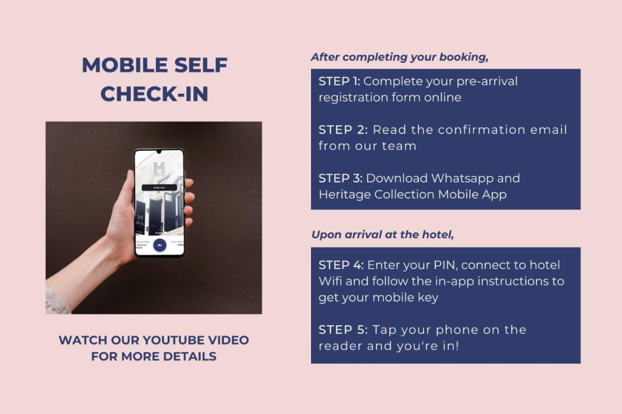 Heritage Collection On Arab - Mobile App Check-In Singapura Exterior foto